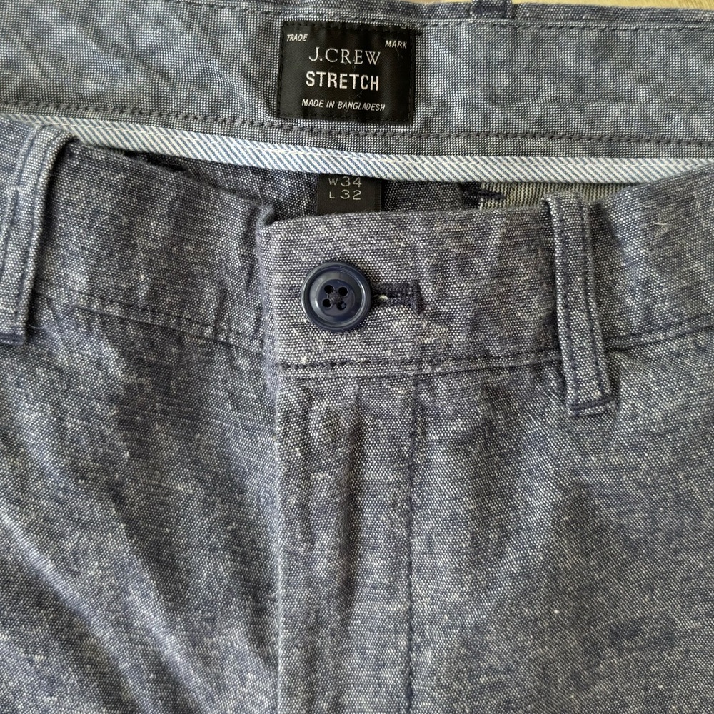 J. Crew Light Denim Chinos